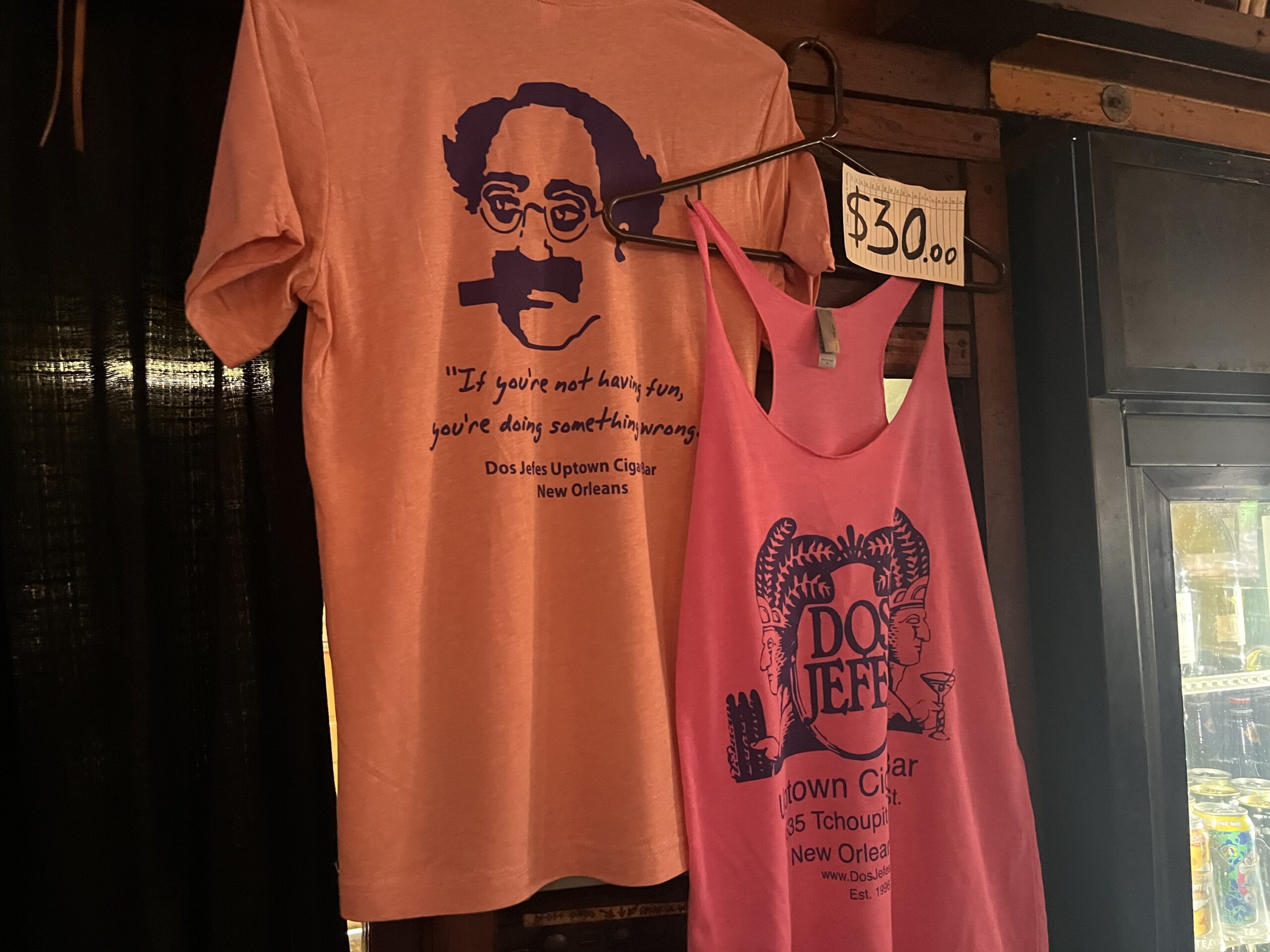 New "Groucho" edition T-shirts and tank tops are in!