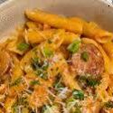 Meta Luna Pop-Up tonite! Creole Shrimp & Sausage Alfredo